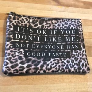 Animal print small bag